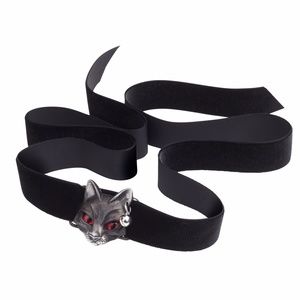 Bastet Egyptian Cat Goddess Velvet Choker